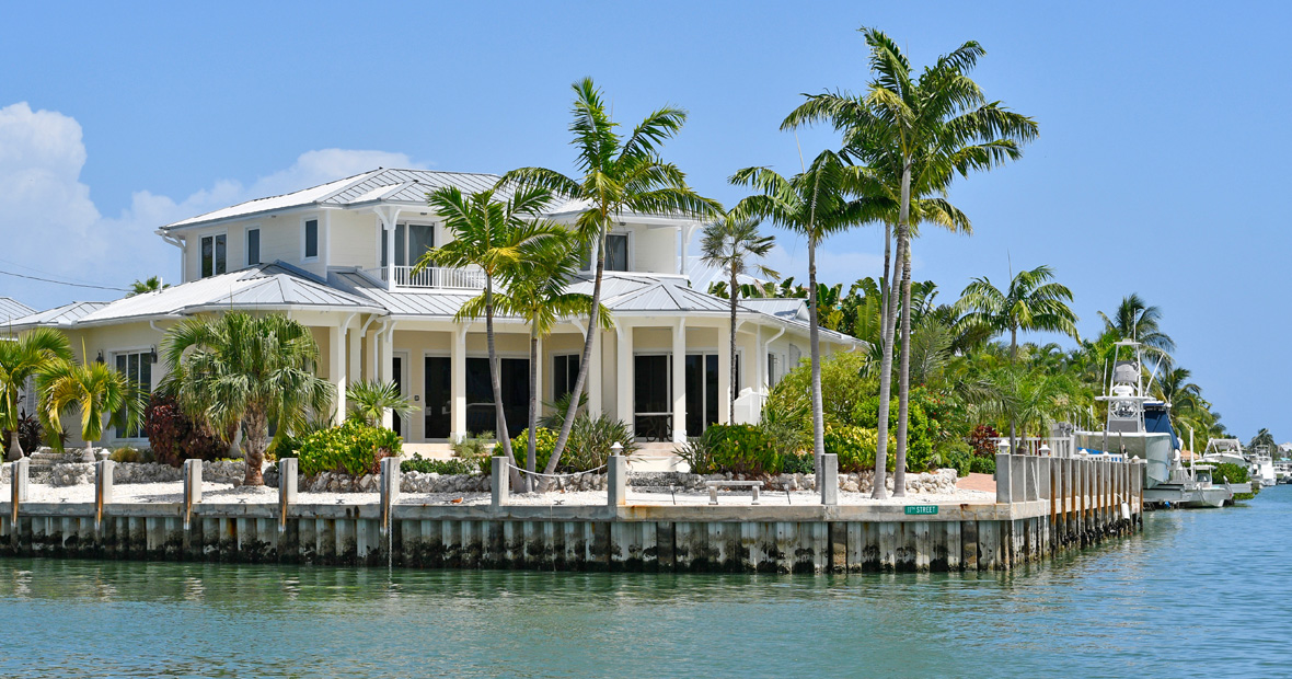 résidence en bord de mer
